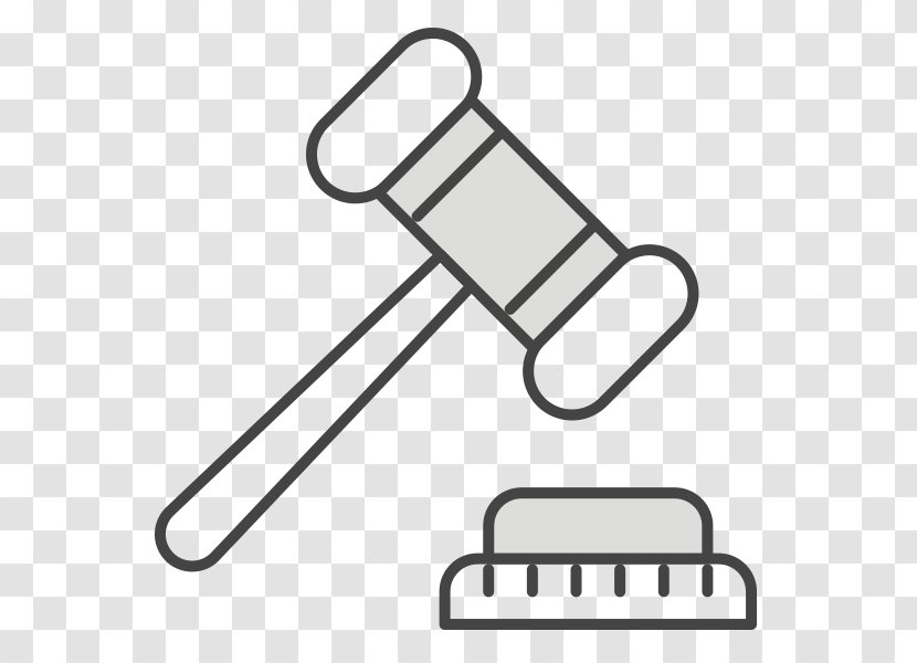 Auction Gavel Pictogram Symbol - Business Transparent PNG