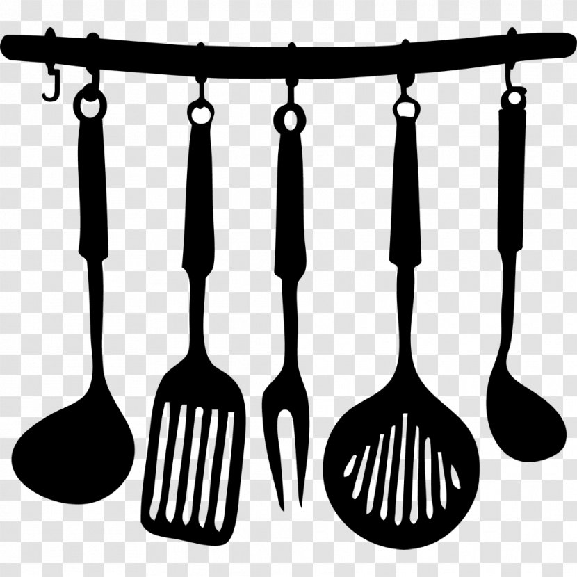 Kitchen Utensil Wall Decal Shelf - Knives Transparent PNG