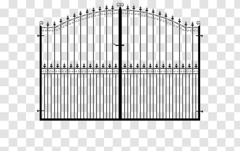 Fence Gate Material Wrought Iron Farnham - Gates And Fences Uk Transparent PNG