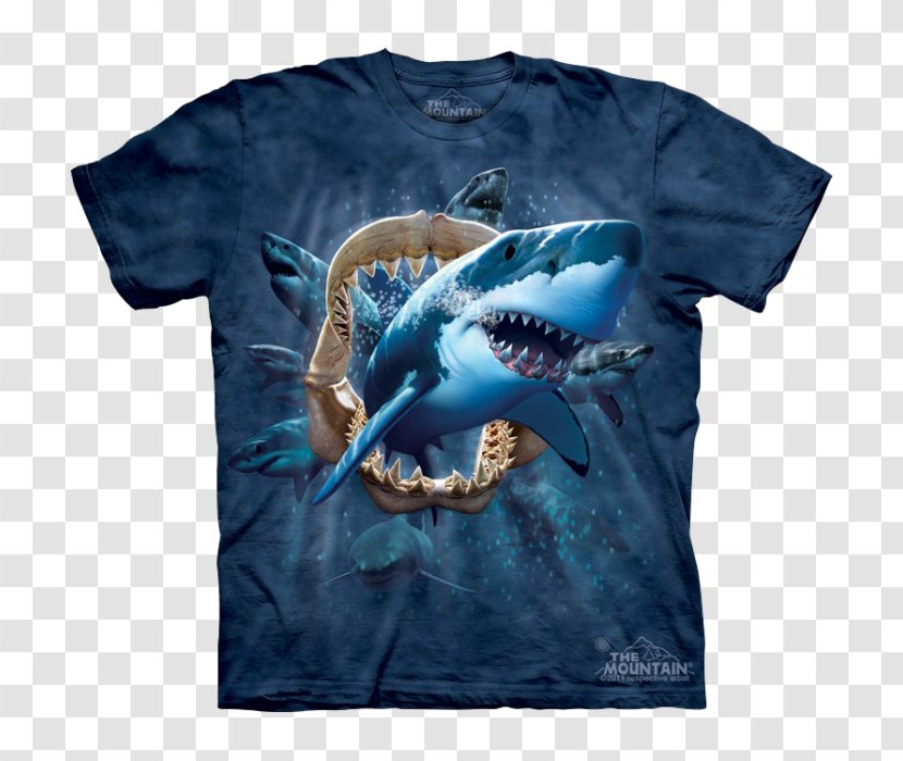 T-shirt Hoodie Clothing Shark - Necktie Transparent PNG