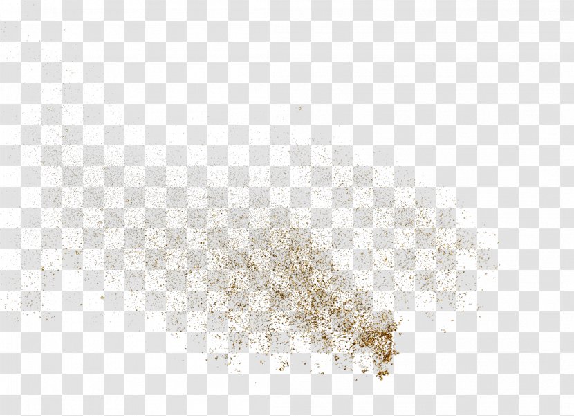 White Pattern - Chemical Element - Sprinkle The Golden Powder Particles Transparent PNG