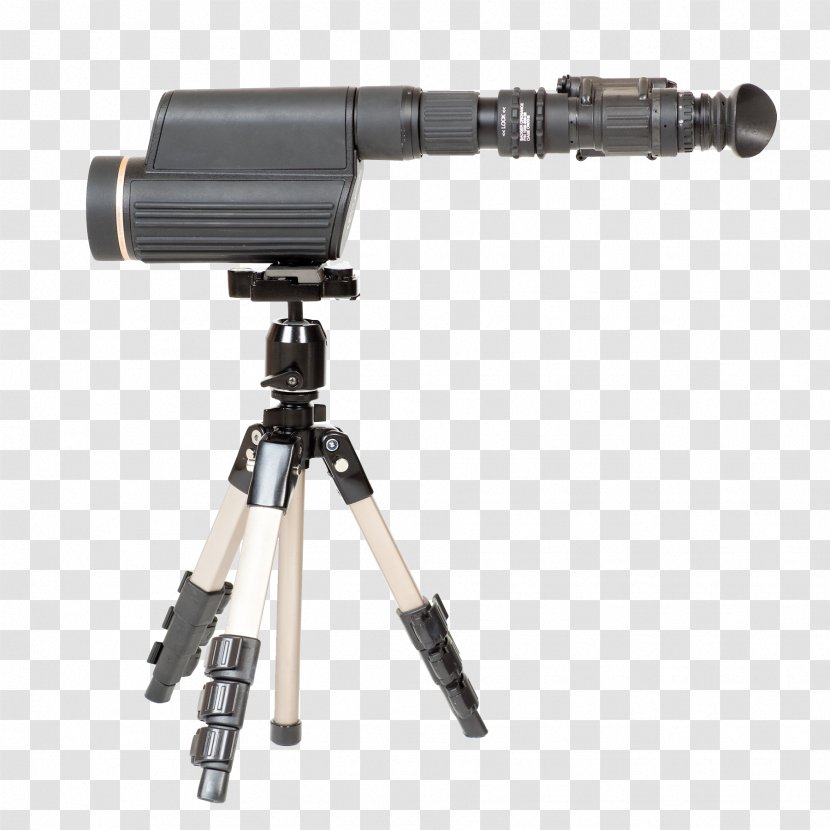 Spotting Scopes Night Vision Device Telescopic Sight AN/PVS-14 - Scope Transparent PNG