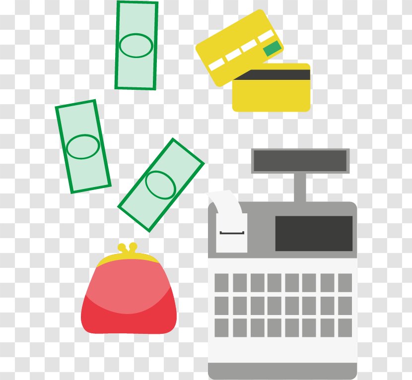 Money Clip Art - Area - Supermarket Wallet Bank Card Credit Machine Transparent PNG