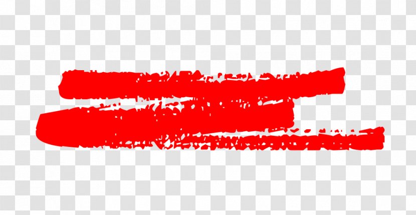 Paintbrush - Text - Red Brushes Transparent PNG