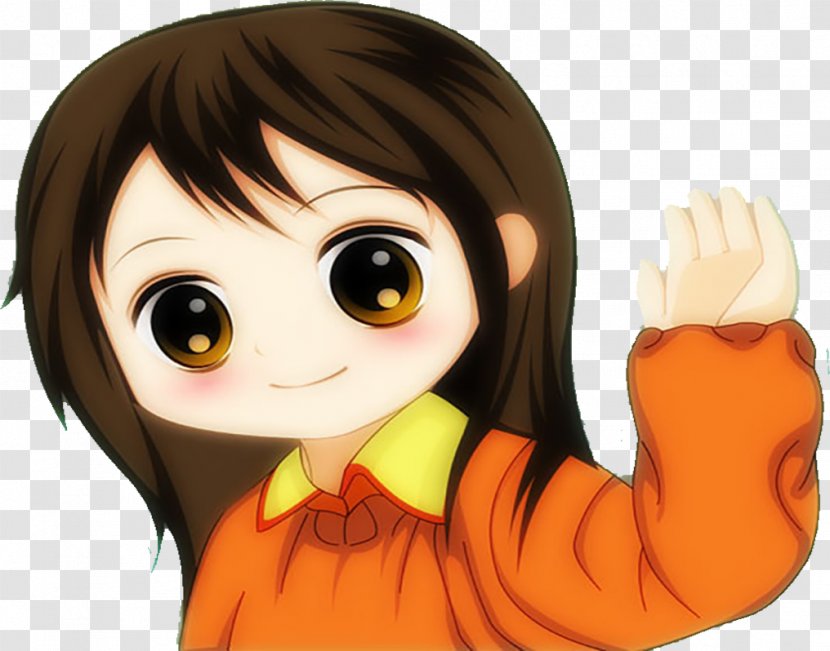 Cartoon Animation Eye - Wave Goodbye Transparent PNG