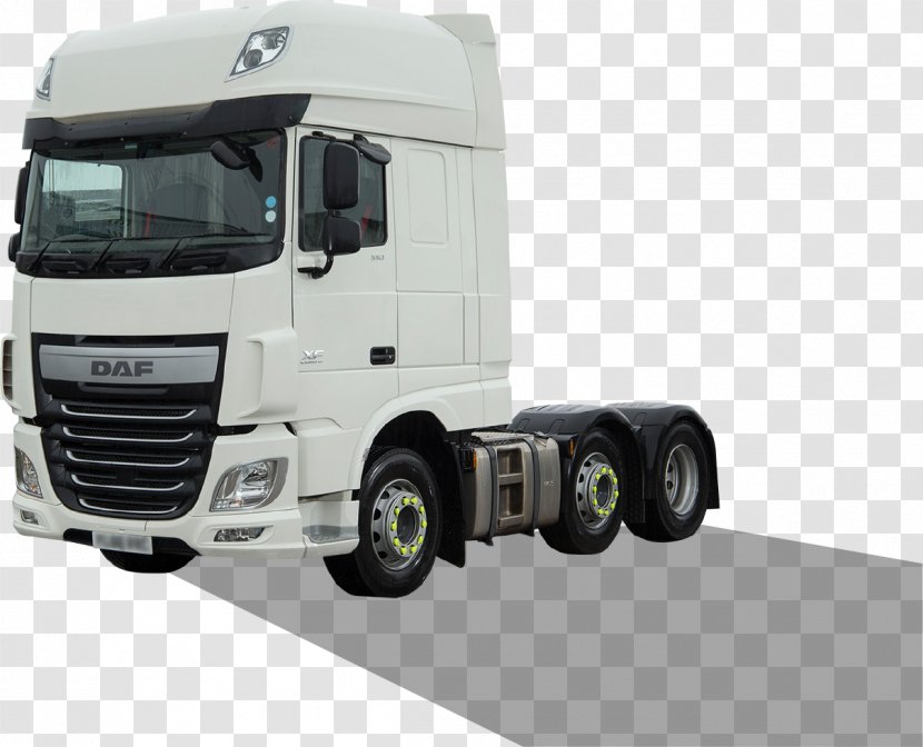 DAF XF Tire Trucks Car - Commercial Vehicle Transparent PNG