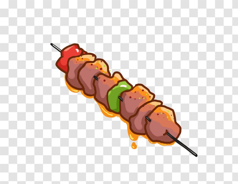 Chuan Kebab Barbecue Food Clip Art - Ikayaki - Cartoon Psd Transparent PNG