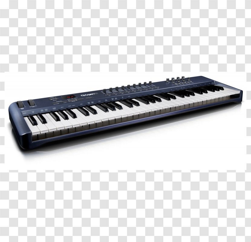 MIDI Controllers M-Audio Oxygen 61 MK IV Electronic Keyboard Musical - Pianet Transparent PNG