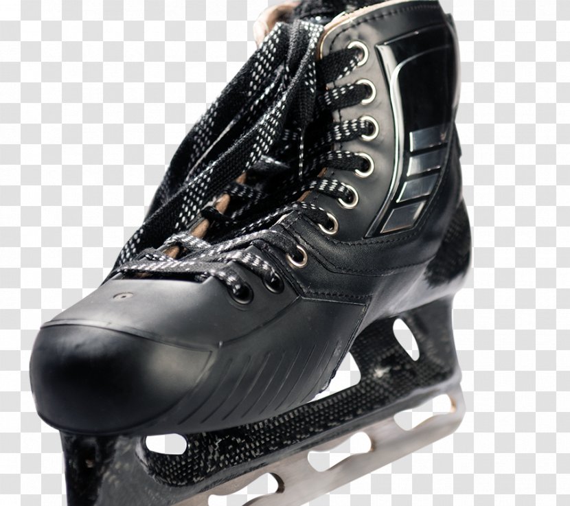 Ice Hockey Equipment Shoe Footwear Personal Protective Goaltender - Sports - Walking Transparent PNG