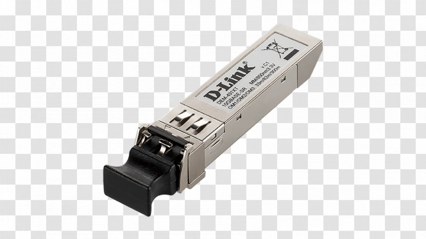 10 Gigabit Ethernet SFP+ Multi-mode Optical Fiber Small Form-factor Pluggable Transceiver Connecteur Optique Lc - Electronics Accessory Transparent PNG