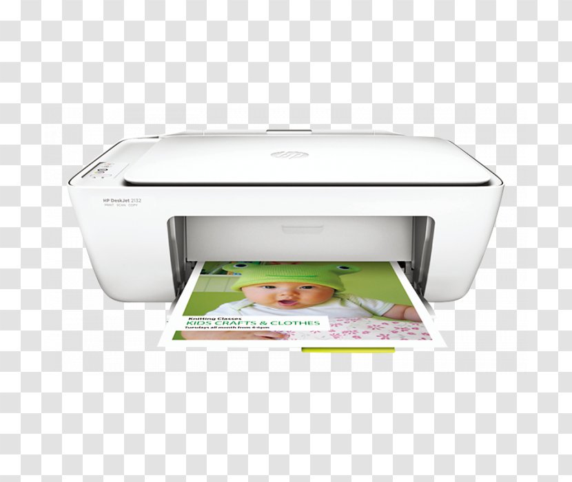 Hewlett-Packard Multi-function Printer HP Deskjet 2132 - Inkjet Printing - Hewlett-packard Transparent PNG