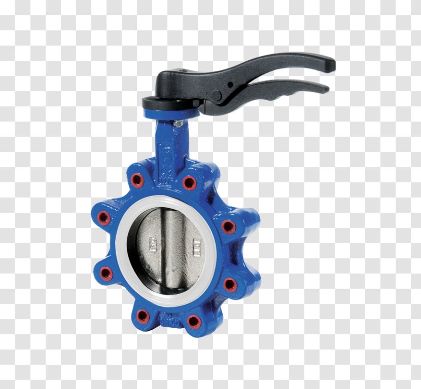 Butterfly Valve Stainless Steel Ductile Iron Polytetrafluoroethylene - Epdm Rubber - Hardware Transparent PNG
