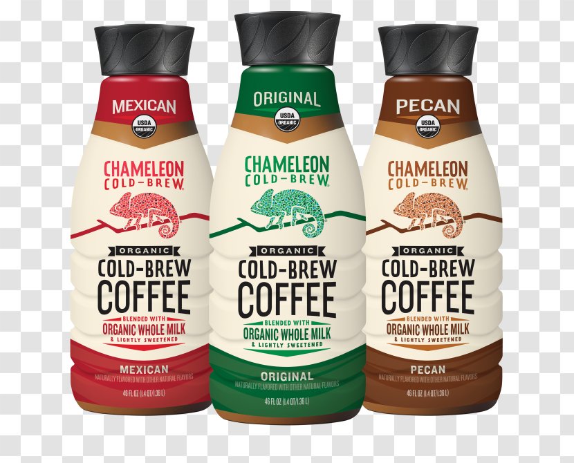 Cold Brew Coffee Milk Organic Food Chameleon Cold-Brew - Health Transparent PNG