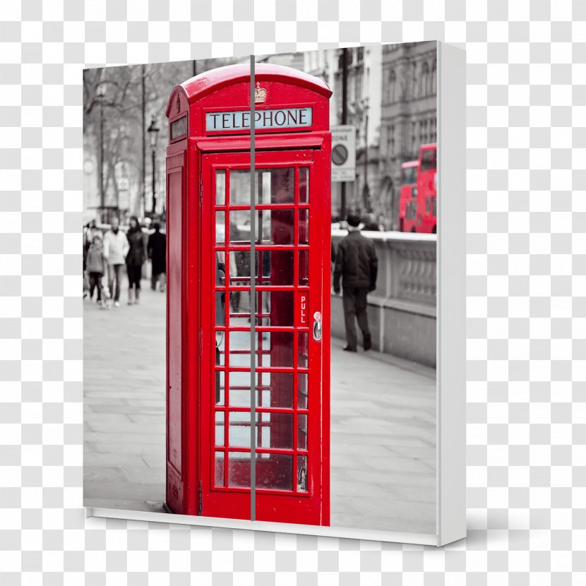 Telephone Booth Red Box United Kingdom Home & Business Phones Transparent PNG