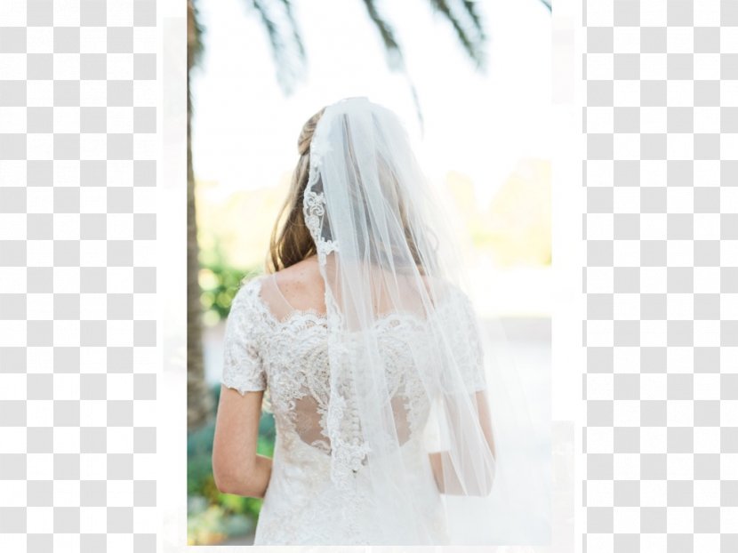Wedding Dress Shoulder Gown Veil - Frame - Marchesa Transparent PNG