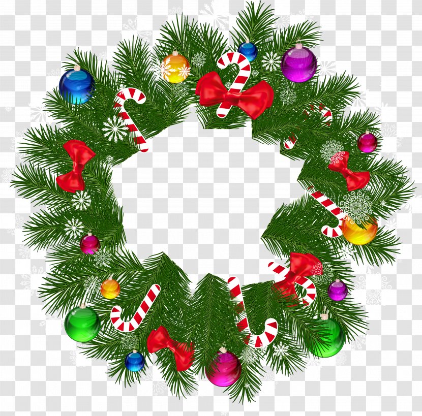 Christmas Wreath Garland Free Content Clip Art - Card - Xmas Cliparts Transparent PNG
