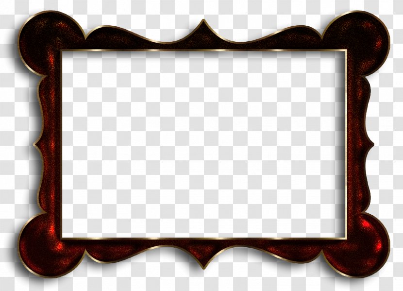 Picture Frames Drawing Photography - Rectangle - Red Frame Transparent PNG