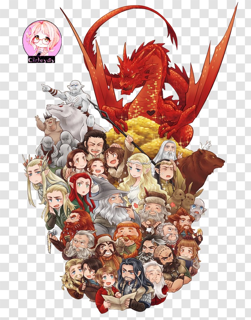 The Hobbit Lord Of Rings Gimli Smaug Bilbo Baggins - An Unexpected Journey Transparent PNG