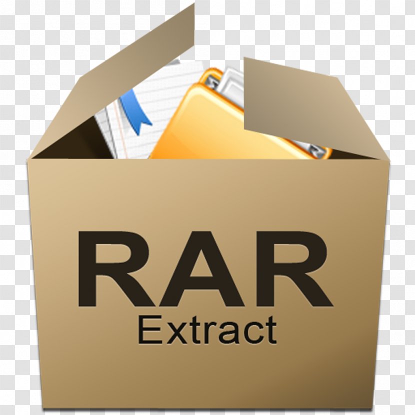 WinRAR Open XML Paper Specification MacOS - Box - Extract Transparent PNG