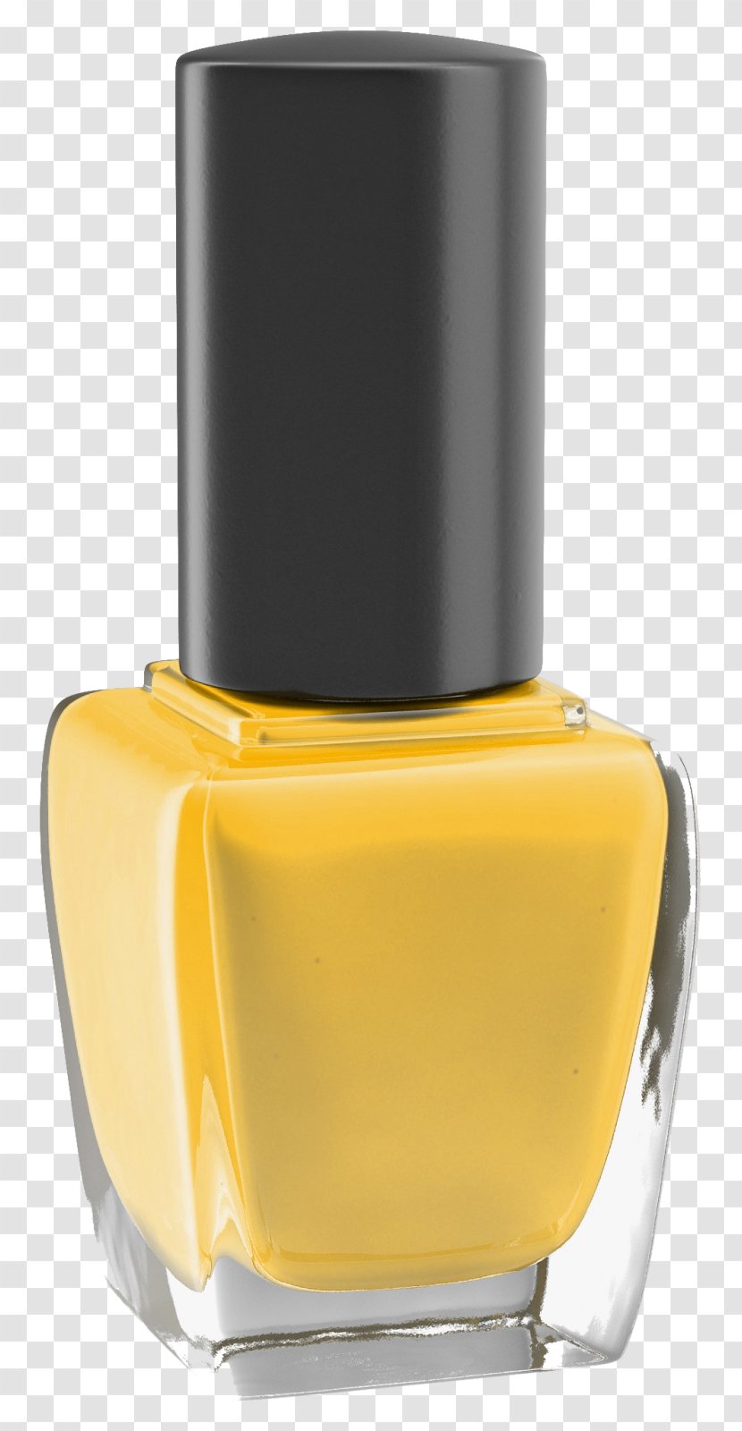 Nail Polish Manicure Cosmetics - Yellow Transparent PNG
