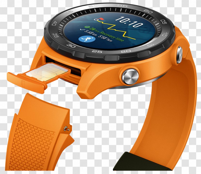 Huawei Watch 2 Smartwatch 4G Wear OS - Strap Transparent PNG