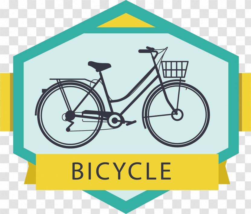Hybrid Bicycle Mountain Bike Cycling Pegas - Disc Brake - Cartoon Vector Transparent PNG