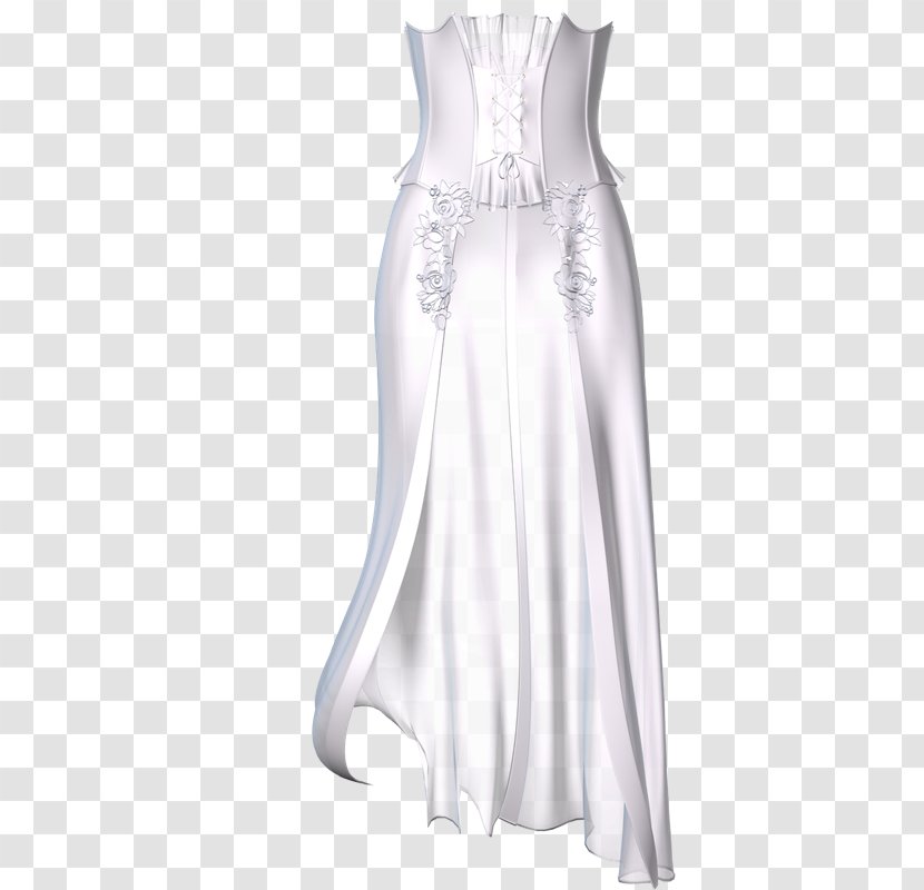 Gown Cocktail Dress Shoulder Satin - Day - Rop Transparent PNG