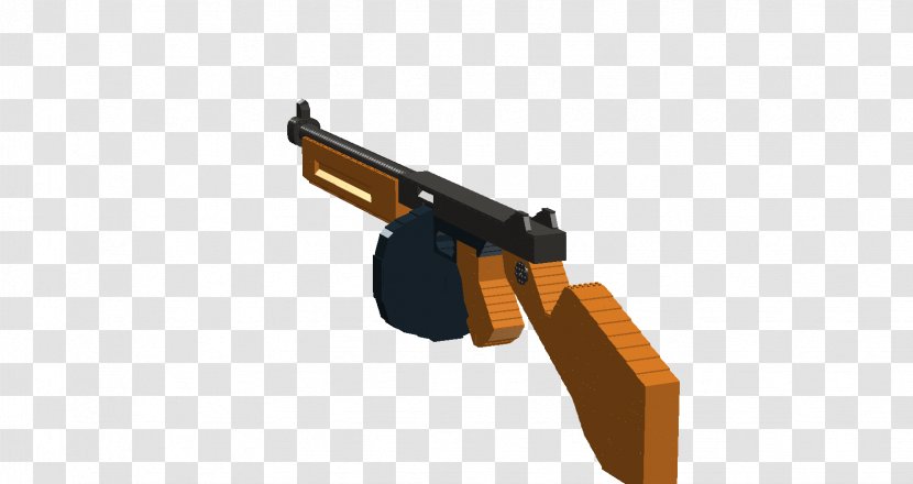 Trigger Firearm LEGO Thompson Submachine Gun - Air Transparent PNG