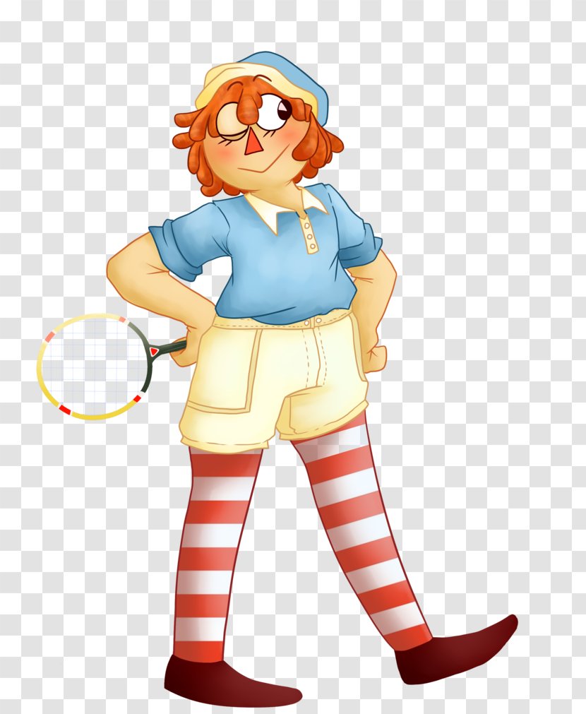 Clown Costume Cartoon Human Behavior Illustration - Tree - Raggedy Ann Transparent PNG