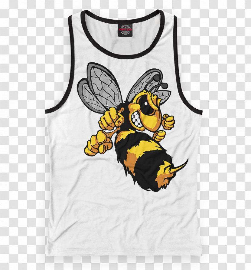 Africanized Bee Hornet Bumblebee Honey - Clothing - Wu Transparent PNG