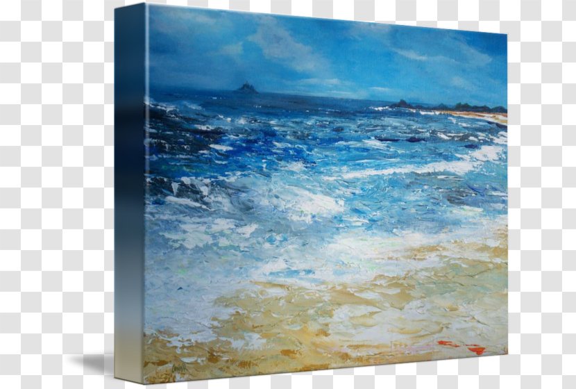 Painting Acrylic Paint Picture Frames Sea - Sky Plc Transparent PNG