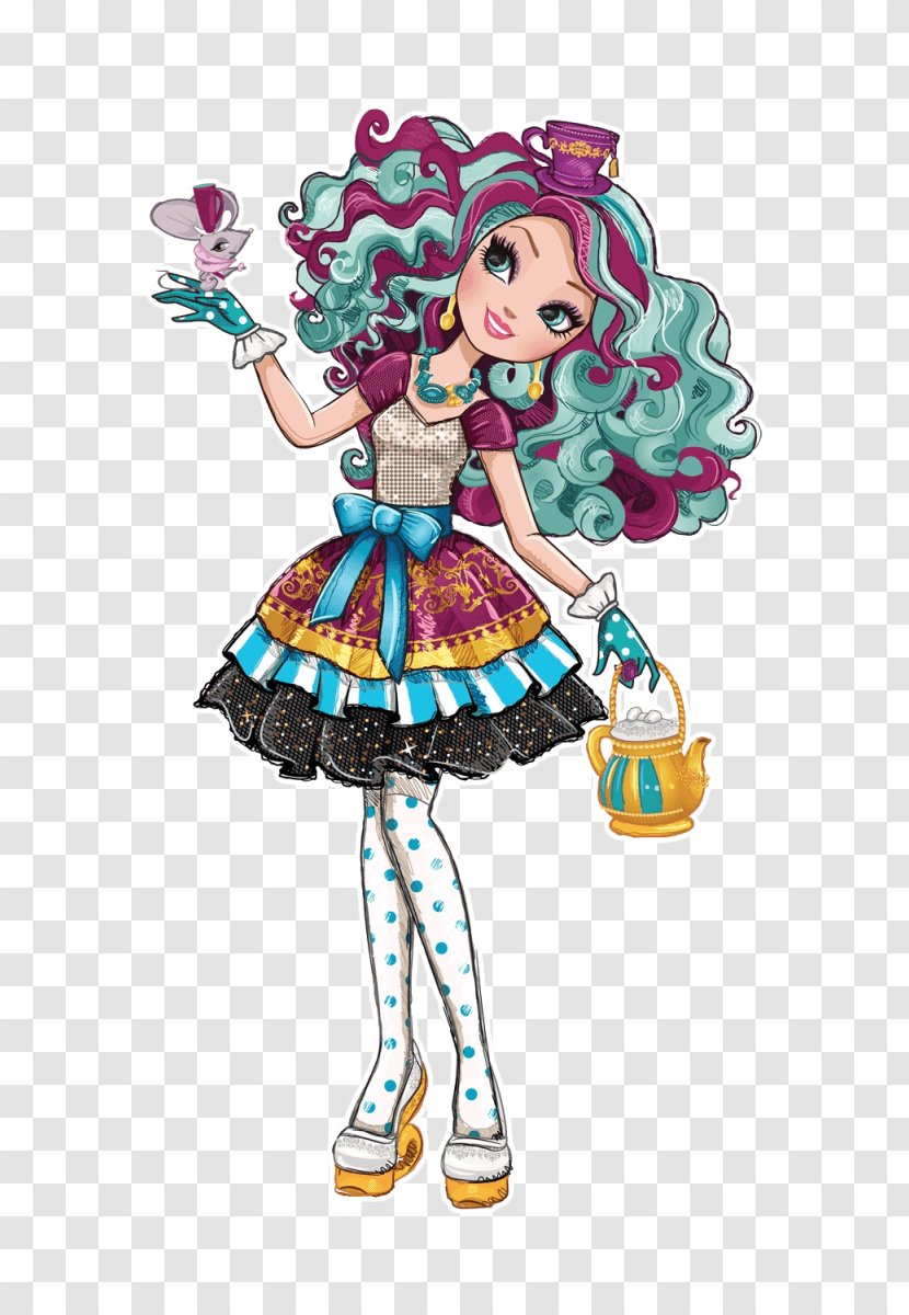 The Mad Hatter Ever After High Doll Alice's Adventures In Wonderland Drawing - Character - Medley Transparent PNG