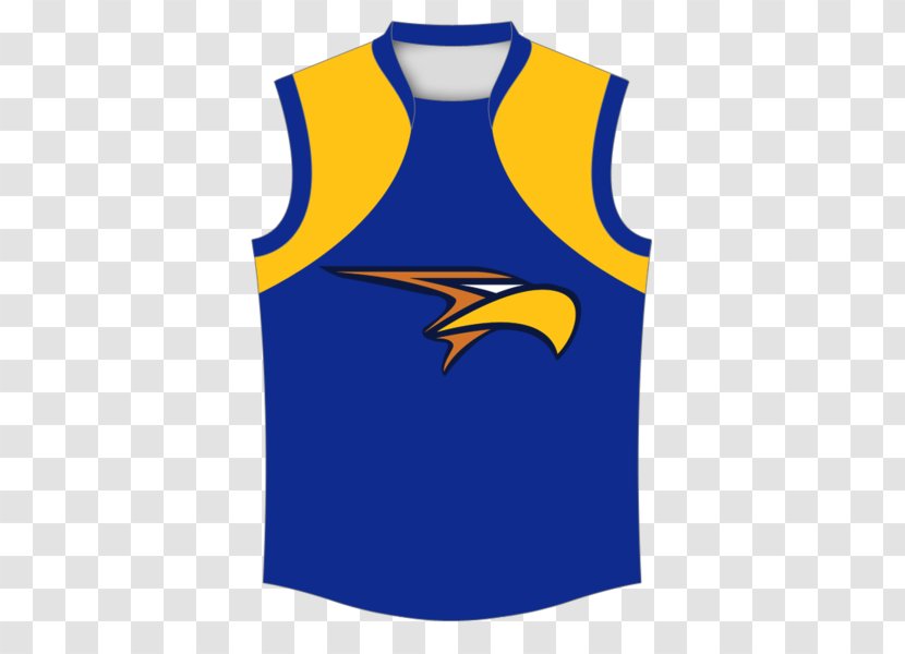 T-shirt West Coast Eagles Sweater Jersey White - Logo Transparent PNG