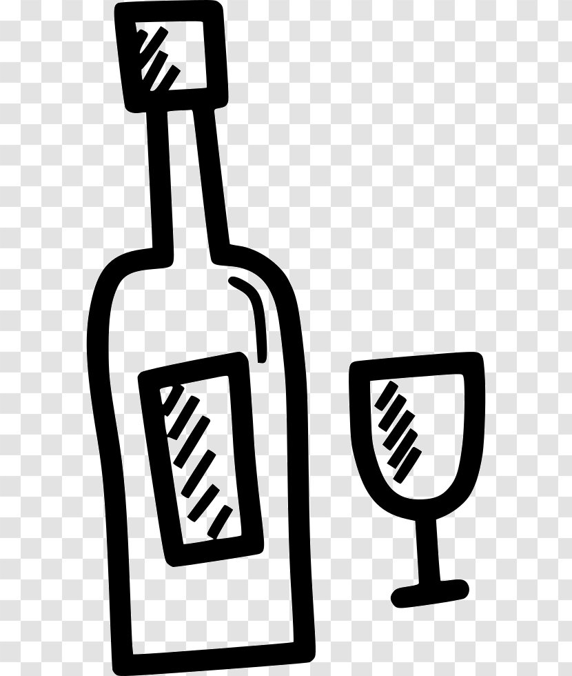 Clip Art Glass Champagne Wine - Symbol Transparent PNG