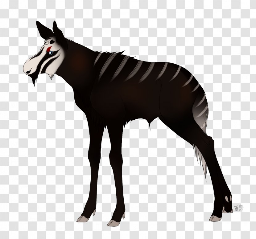 Mustang Antelope Cattle Pack Animal Deer - Fictional Character Transparent PNG