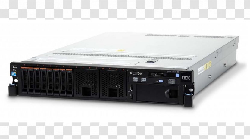 IBM System X Computer Servers 19-inch Rack Xeon - Disk Array - Ibm Transparent PNG