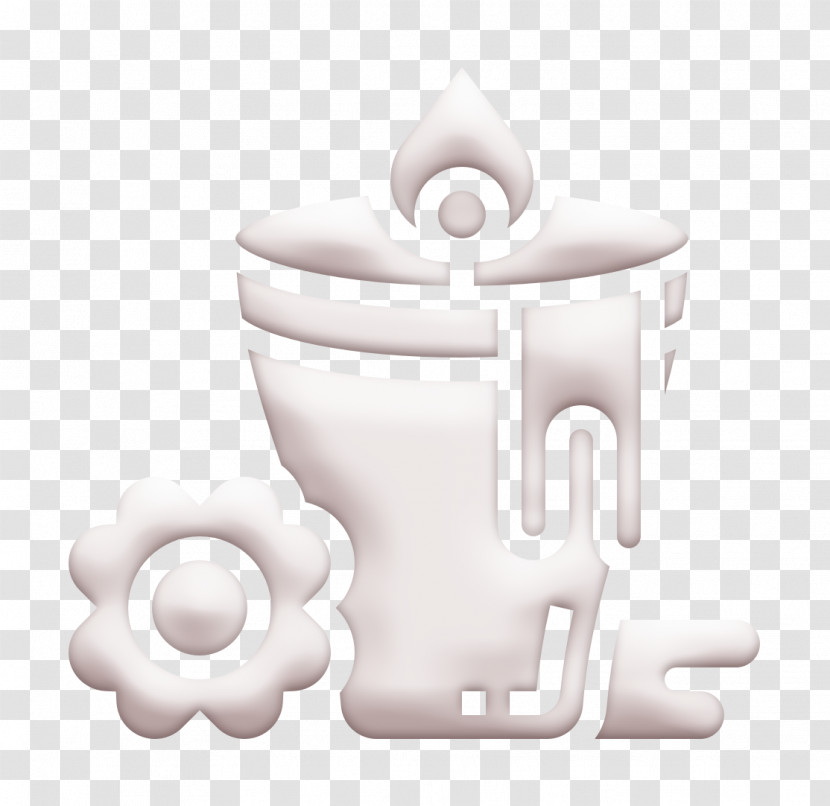 Spa Element Icon Flower Icon Candle Icon Transparent PNG
