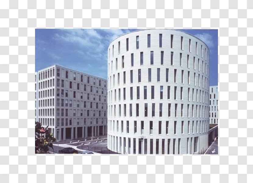 Clinker Brick Building Tile Facade - Brutalist Architecture Transparent PNG
