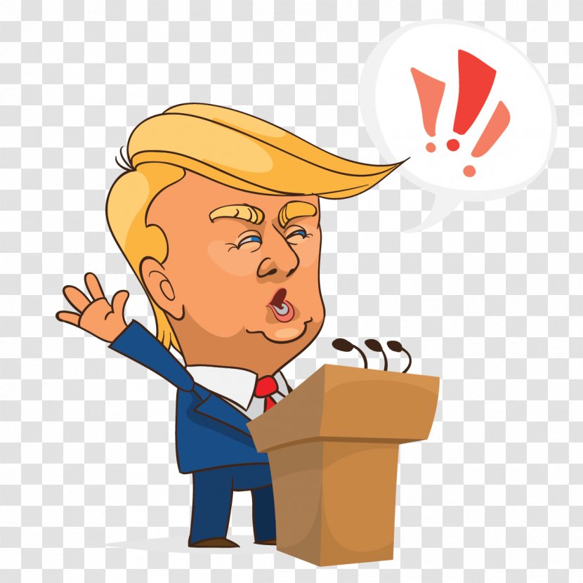 Cartoon Clip Art - Headgear - Trump Inaugural Image Vector Transparent PNG