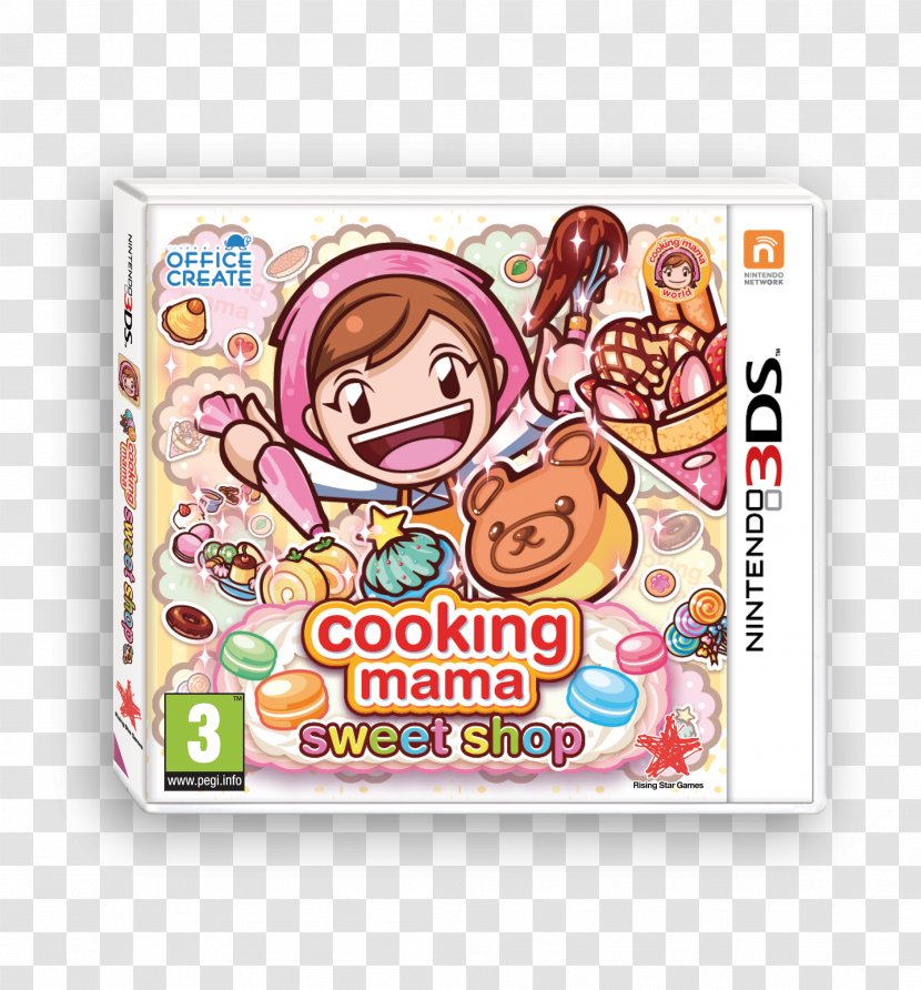 Cooking Mama Wii U Nintendo 3DS Transparent PNG