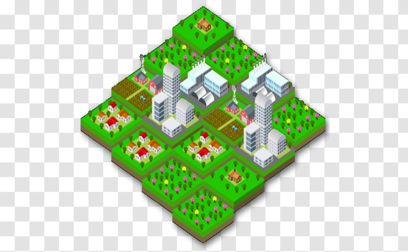 Minecraft Microcontroller Electronics Art Electronic Engineering - Deviantart - Isometric City Transparent PNG