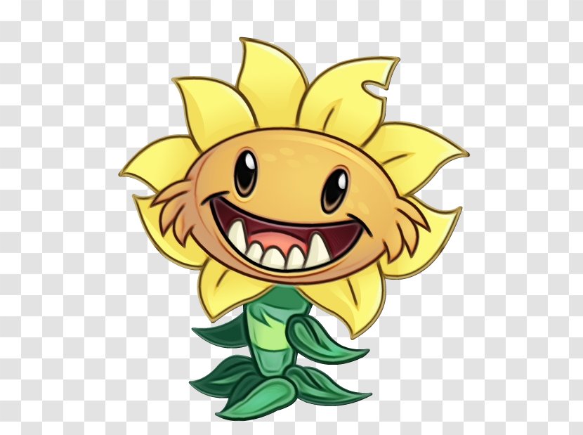 Sunflower Plants Vs Zombies - Animation Plant Transparent PNG