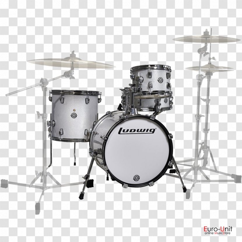 Ludwig Breakbeats By Questlove Drums Musical Instruments - Cartoon Transparent PNG