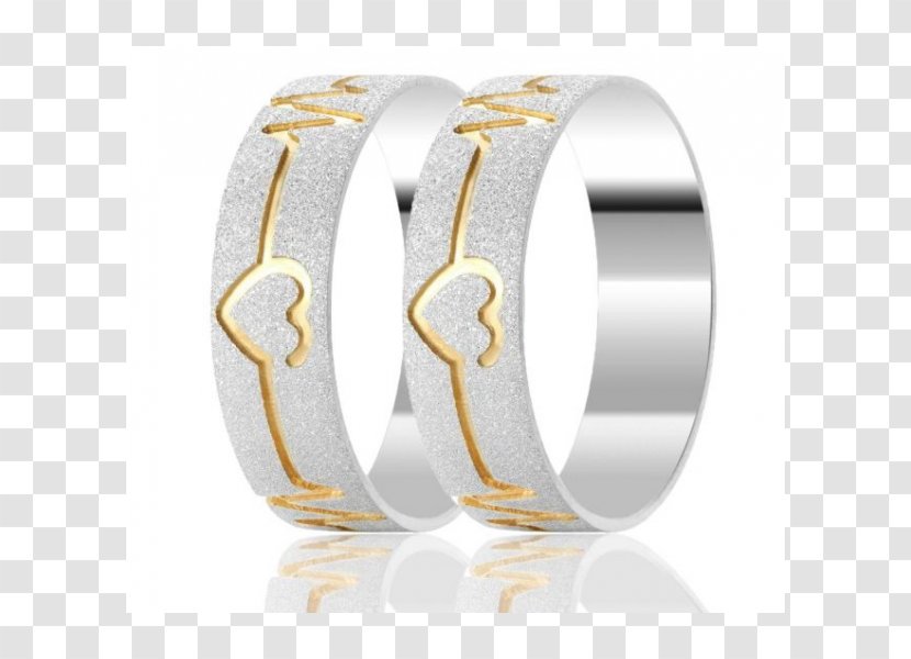 Wedding Ring Silver Gold Jewellery - Ceremony Supply - Namoro Transparent PNG