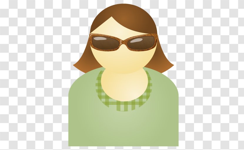 Sunglass Woman Transparent PNG