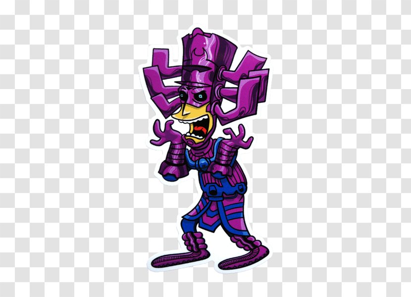 Doctor Doom Thanos Sideshow Bob Galactus Villain - Purple - Dr Transparent PNG