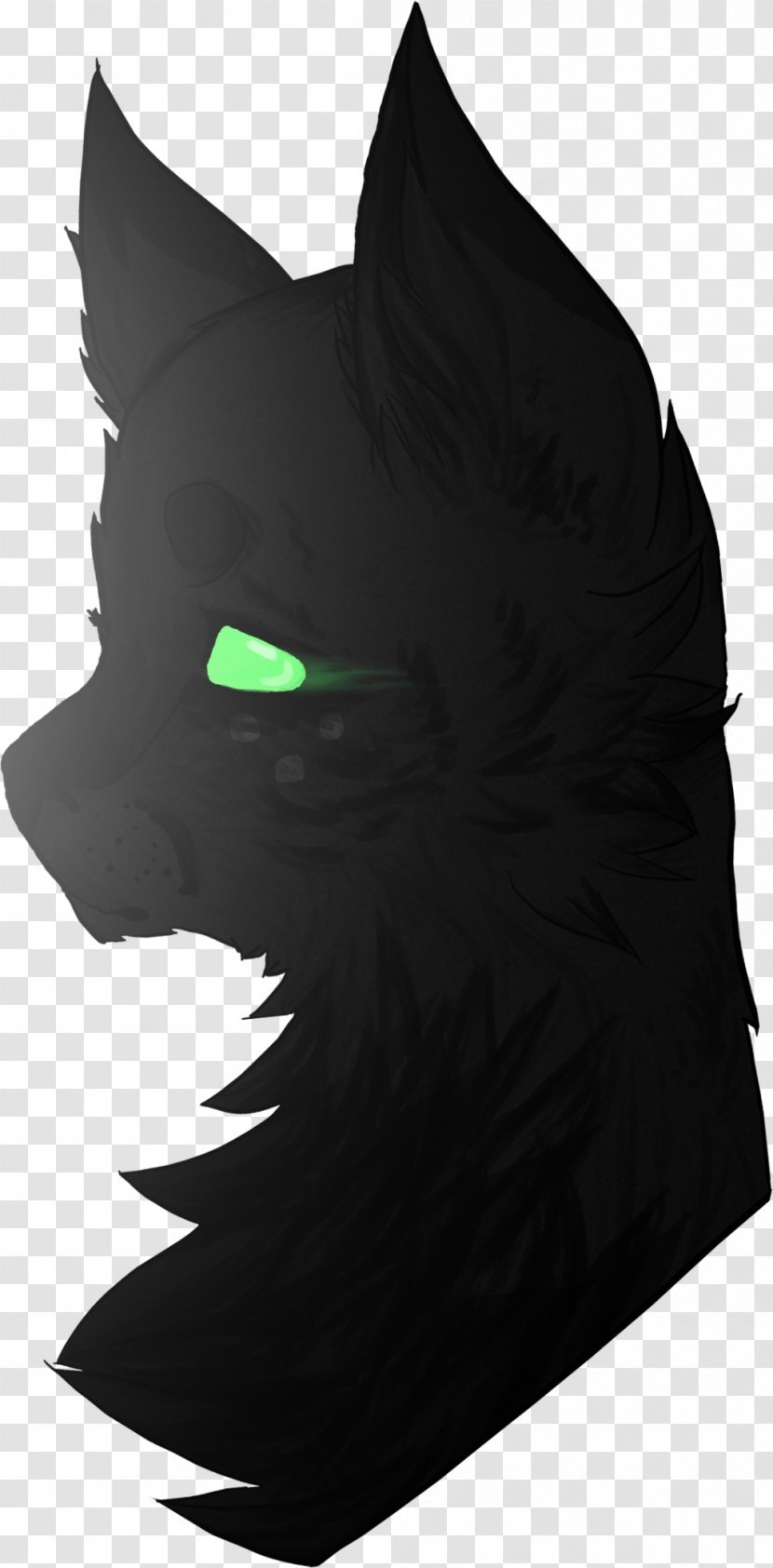 Whiskers Cat Black Character Snout - M Transparent PNG
