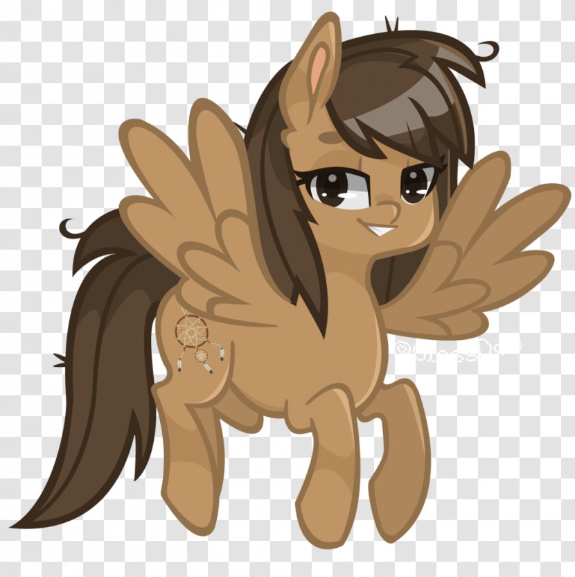 Horse Mammal Cat Pony Animal - Cartoon - Dreamcather Transparent PNG