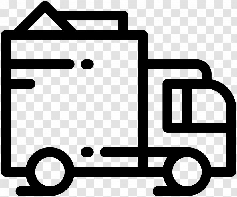 Food Delivery Cargo Truck Freight Transport - Meal Service - Transparent Transparent PNG