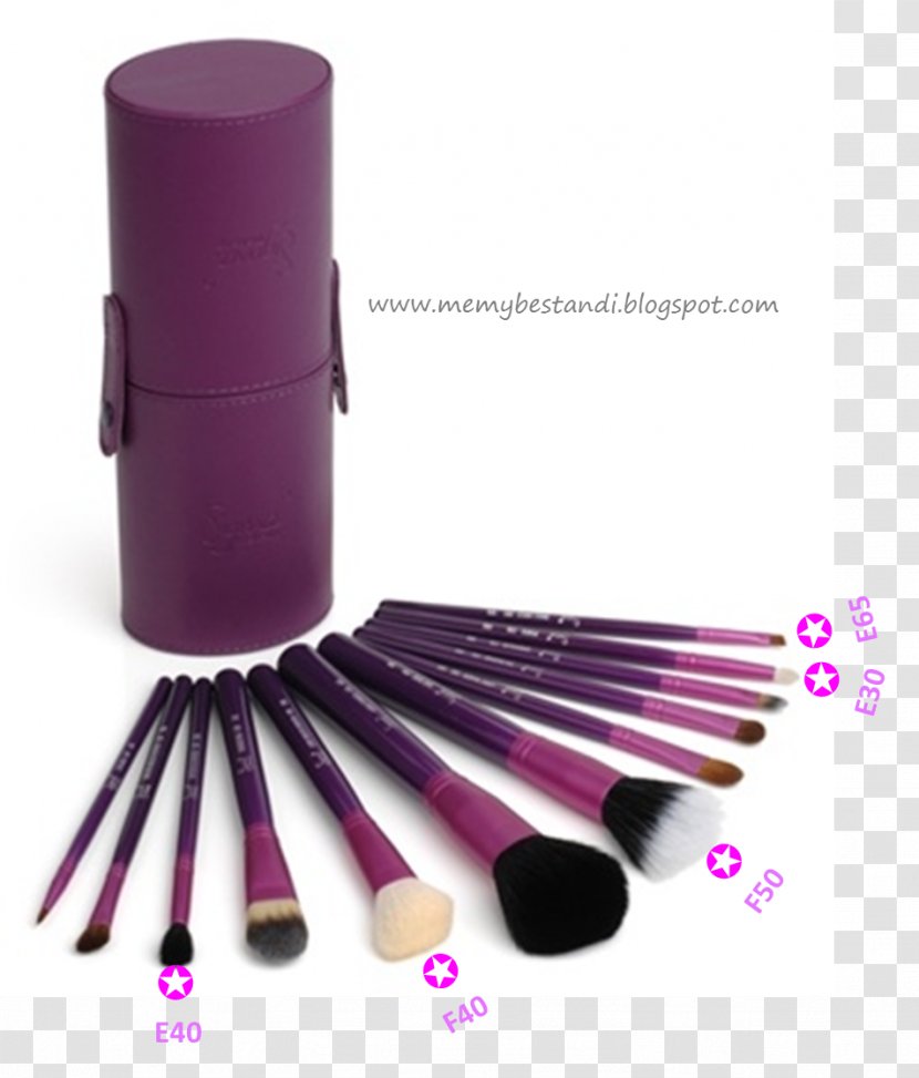 Cosmetics Make-Up Brushes Paint - Make Up Color Transparent PNG